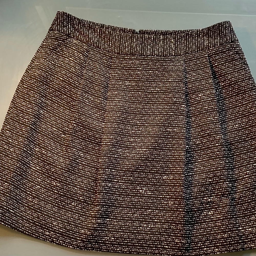 Halogen Black and White Textured A-Line Skirt - Picture 16 of 16
